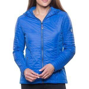KÜHL women's blue Firefly insulated zip jacket size L